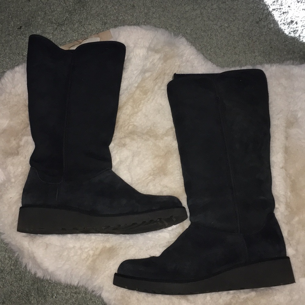 UGG Kara Black Tall Sz 9
